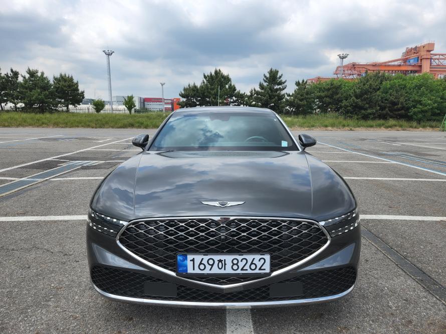G90 가솔린 터보 3.5 5인승/월 2,515,000원/무심사 신차 장기렌트